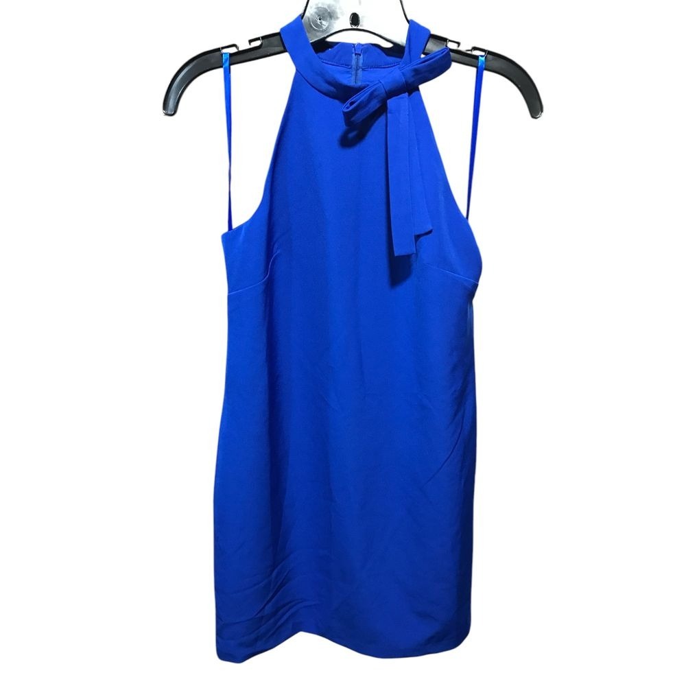 Maggie‎ London Royal Blue  High Neck Dress